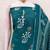 teal cotton salwar suit dress material