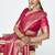 Rani pink premium zari weaving soft art silk saree