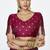 Wine magenta premium zari weaving designer art silk saree