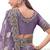 purple tissue silk blend jacquard woven with embroidered border saree with blouse
