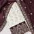 women brown vichitra silk salwar suit dress material