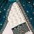 women teal vichitra silk salwar suit dress material