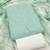 mint green cotton printed salwar suit dress material for women
