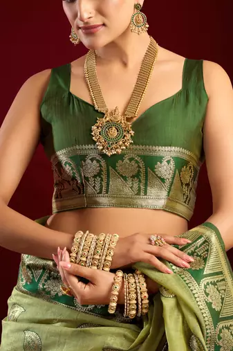  modal banarasi saree | fancy jari weaving & zhallar | saree with blouse piece