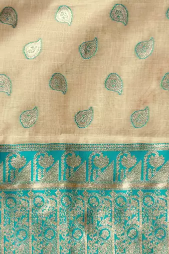 Elegant modal banarasi jari saree for women | rich zhallar border | festive & wear