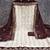 women brown vichitra silk salwar suit dress material