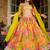 Print Art Silk Designer Lehenga Choli in Multi Colour