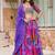 Print Art Silk Designer Lehenga Choli in Multi Colour