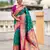Soft litchi silk paithani jacquard saree (sparkal-paithani-rama)
