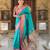 Soft litchi silk paithani jacquard saree (peacock-paithani-rama)