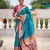 Soft litchi silk paithani jacquard saree (royal-paithani-1-firozi)