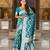 Soft litchi silk banarasi silk jacquard saree (banarasi-6-rama)