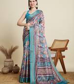 Cotton silk fancy jacquard bollywood saree (abhilasha-rama)