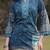 teal blue pure cotton lace work pakistani straight kurta dupatta pant set