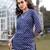 blue cotton lace work straight kurta palazzo set