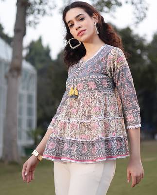  cotton white flare top 2