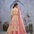 cream embroidered art_silk lehenga choli With Dupatta