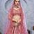 pink embroidered art_silk lehenga choli With Dupatta