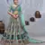 sea green embroidered art_silk lehenga choli With Dupatta