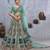 sea green embroidered art_silk lehenga choli With Dupatta
