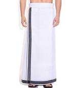 Mens Dhoti With Black Border