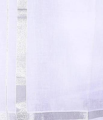Mens Dhoti With Silver Border 2