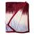 Ajanta handloom house single flannel blanket | comforter for ac/winter -white maroon