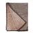 Ajanta handloom house single flannel blanket | comforter for ac/winter -brown