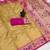 Mustered Color Soft Traditional Banarasi Silk Blend Saree
