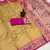 Mustered Color Soft Traditional Banarasi Silk Blend Saree