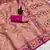 Pink Color Soft Traditional Banarasi Silk Blend Saree