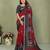 Maroon Color Kalamkari Print Cotton Saree 