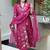 Women embroidered regular kurta with pyjamas & with dupatta