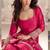 Pink heavy silk anarkali Suit - Full stitched free size