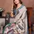 Dark Sea Green Color Kalamkari Print Cotton Saree 