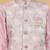 Boys lilac cotton silk kurta & pyjama set with jacquard cotton silk kurta & pyjama set with jacquard nehru jacket