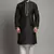 Black dupion embroidery kurta-pajama