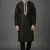 Black dupion embroidery kurta-pajama