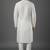 White dupion embroidery kurta-pajama