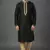 Black dupion embroidery kurta-pajama