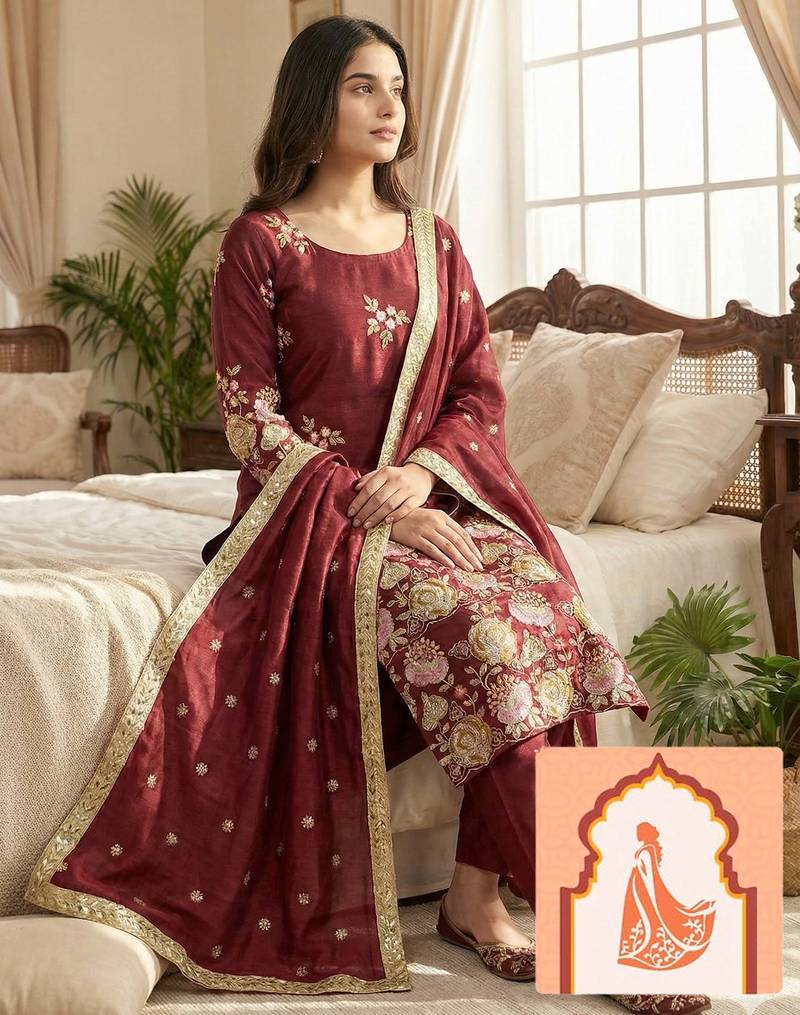  Designer Collection in Pure Heavy Organza Poly Silk