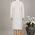 White dupion embroidery kurta-pajama