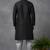 Black dupion embroidery kurta-Dhoti