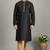 Black dupion embroidery kurta-pajama