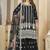 Black georgette embroidered designer plazzo suit