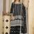 Black georgette embroidered designer plazzo suit