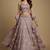 Lavender Embroidery Tissue Lehenga Choli with Dupatta