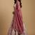 Light Pink Embroidery Tissue Lehenga Choli with Dupatta