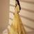 Yellow Thread, Foil Mirror Organza Lehenga Choli with Dupatta