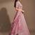 Pink Printed, Sequince, Thread With Zari Art Silk Lehenga Choli with Dupatta